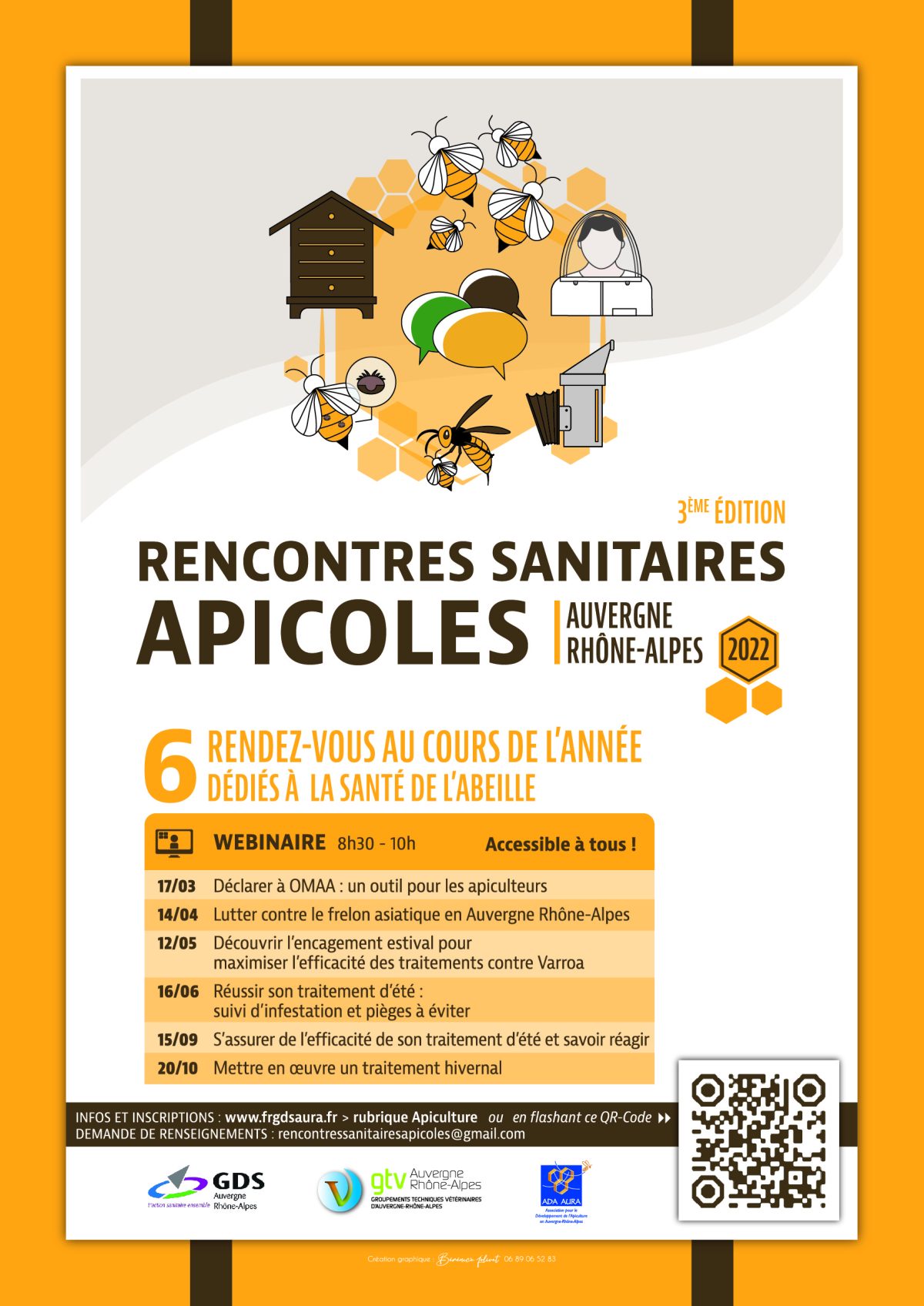 Rencontres sanitaires apicoles AURA | Ada Aura